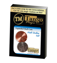 Expanded Shell Coin - Half Dollar (Tail)(D0002) by Tango - Trick