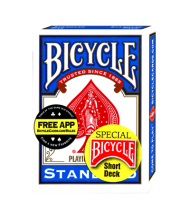 Bicycle Short Deck (Blue) by US Playing Card Co. - Trick