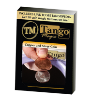 Copper Silver Coin (Half Dollar/English Penny) by Tango 