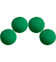 2 inch Super Soft Sponge Ball (Green) Pack of 4 from Magic by Gosh