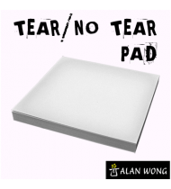 No Tear Pad (Small, 3.5 X 3.5, Tear/No Tear Alternating) by Alan Wong