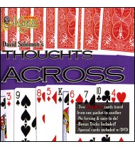 Thoughts Across  (Cards and DVD) by David Solomon - Trick