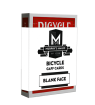 Blank Face Bicycle Cards (Red)