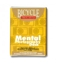 Mental Photo Deck Bicycle (Blue) - Trick